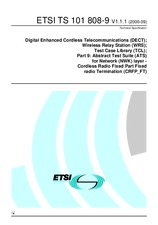 Standard ETSI TS 101808-9-V1.1.1 14.9.2000 preview