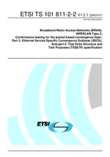 Standard ETSI TS 101811-2-2-V1.2.1 25.7.2003 preview