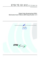 WITHDRAWN ETSI TS 101812-V1.1.1 12.7.2000 preview