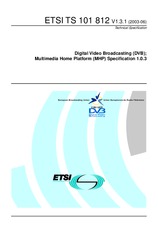 Standard ETSI TS 101812-V1.3.1 30.6.2003 preview