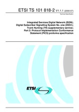 Standard ETSI TS 101818-2-V1.1.1 18.7.2000 preview