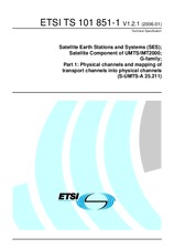 Standard ETSI TS 101851-1-V1.2.1 27.1.2006 preview