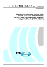 Standard ETSI TS 101851-5-1-V2.1.1 31.1.2008 preview