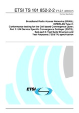 Standard ETSI TS 101852-2-2-V1.2.1 25.7.2003 preview