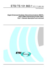 Standard ETSI TS 101863-1-V1.1.1 26.4.2001 preview