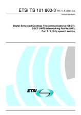 Standard ETSI TS 101863-3-V1.1.1 26.4.2001 preview
