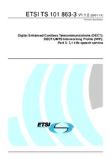 Standard ETSI TS 101863-3-V1.1.2 30.11.2001 preview