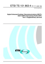 Standard ETSI TS 101863-4-V1.1.1 10.8.2001 preview