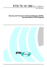 Standard ETSI TS 101868-V1.1.1 14.11.2000 preview