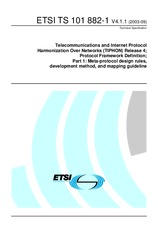 Standard ETSI TS 101882-1-V4.1.1 4.9.2003 preview