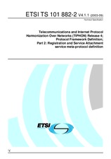 Standard ETSI TS 101882-2-V4.1.1 22.9.2003 preview