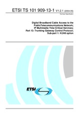 Standard ETSI TS 101909-13-1-V1.2.1 26.5.2004 preview