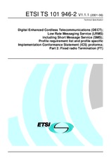 Standard ETSI TS 101946-2-V1.1.1 6.6.2001 preview