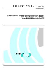 Standard ETSI TS 101950-V1.1.1 15.5.2001 preview