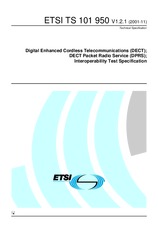 Standard ETSI TS 101950-V1.2.1 20.11.2001 preview