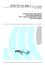 Standard ETSI TS 101952-1-V1.1.1 11.6.2009 preview