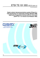 Standard ETSI TS 101955-V8.3.0 31.12.2004 preview