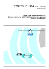 Standard ETSI TS 101964-V1.1.1 17.8.2001 preview