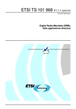 Standard ETSI TS 101968-V1.1.1 24.4.2003 preview