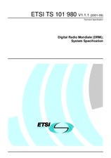 Standard ETSI TS 101980-V1.1.1 21.9.2001 preview