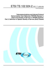 Standard ETSI TS 102024-2-V4.1.1 5.9.2003 preview
