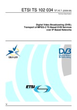 Standard ETSI TS 102034-V1.4.1 4.8.2009 preview