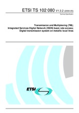 Standard ETSI TS 102080-V1.3.2 31.5.2000 preview