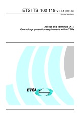 Standard ETSI TS 102119-V1.1.1 10.8.2001 preview