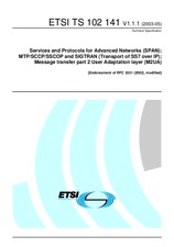 Standard ETSI TS 102141-V1.1.1 5.5.2003 preview