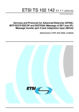 Standard ETSI TS 102142-V1.1.1 5.5.2003 preview