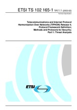 Standard ETSI TS 102165-1-V4.1.1 3.2.2003 preview