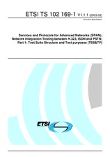Standard ETSI TS 102169-1-V1.1.1 26.2.2003 preview