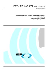 Standard ETSI TS 102177-V1.4.1 12.11.2007 preview