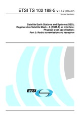 Standard ETSI TS 102188-5-V1.1.2 8.7.2004 preview