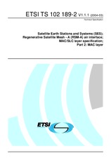 Standard ETSI TS 102189-2-V1.1.1 30.3.2004 preview
