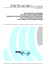 Standard ETSI TS 102192-1-V1.1.1 5.8.2004 preview