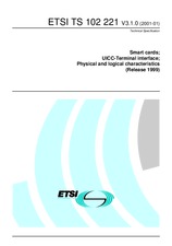 Standard ETSI TS 102221-V3.1.0 4.1.2001 preview