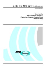 Standard ETSI TS 102221-V3.4.0 31.7.2001 preview