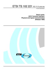 Standard ETSI TS 102221-V3.11.0 6.6.2003 preview