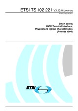 Standard ETSI TS 102221-V3.13.0 12.1.2004 preview