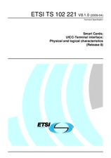Standard ETSI TS 102221-V8.1.0 23.4.2009 preview