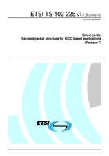 Standard ETSI TS 102225-V7.1.0 6.10.2005 preview