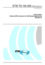 Standard ETSI TS 102226-V6.2.0 16.10.2002 preview