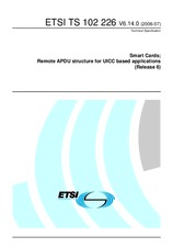 Standard ETSI TS 102226-V6.14.0 27.7.2006 preview