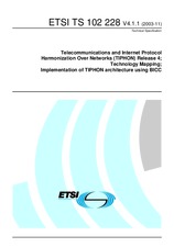 Standard ETSI TS 102228-V4.1.1 25.11.2003 preview