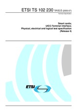 Standard ETSI TS 102230-V4.6.0 6.7.2005 preview