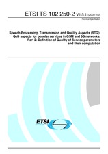 Standard ETSI TS 102250-2-V1.5.1 31.10.2007 preview