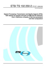 Standard ETSI TS 102250-2-V1.6.1 6.6.2008 preview