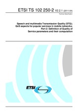Standard ETSI TS 102250-2-V2.2.1 29.4.2011 preview