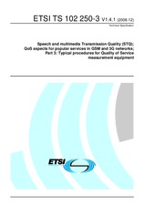 Standard ETSI TS 102250-3-V1.4.1 17.12.2008 preview